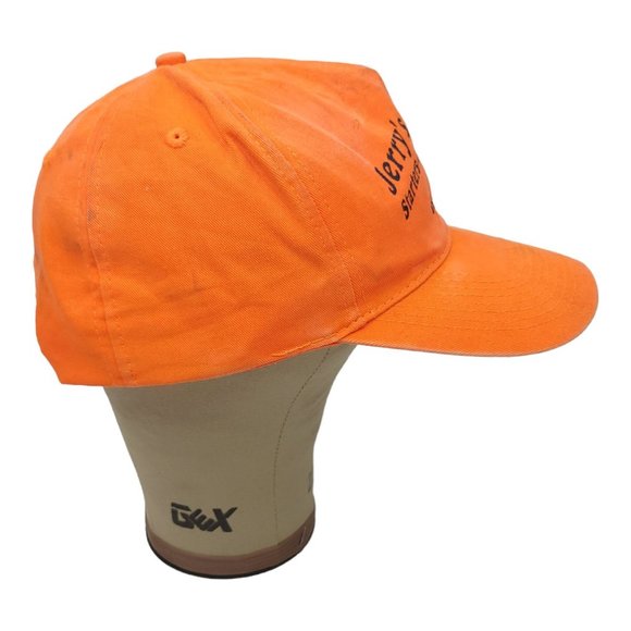 Otto Hunter Orange Jerrys Rebuilders Snapback Cap Trucker Baseball Hat - Picture 9 of 12